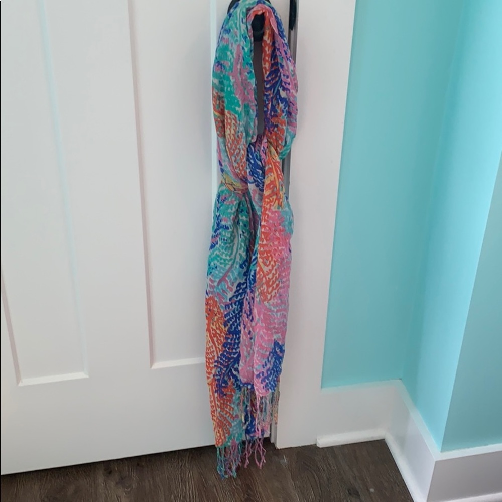 Lilly Pulitzer Scarf Eelectric Feels